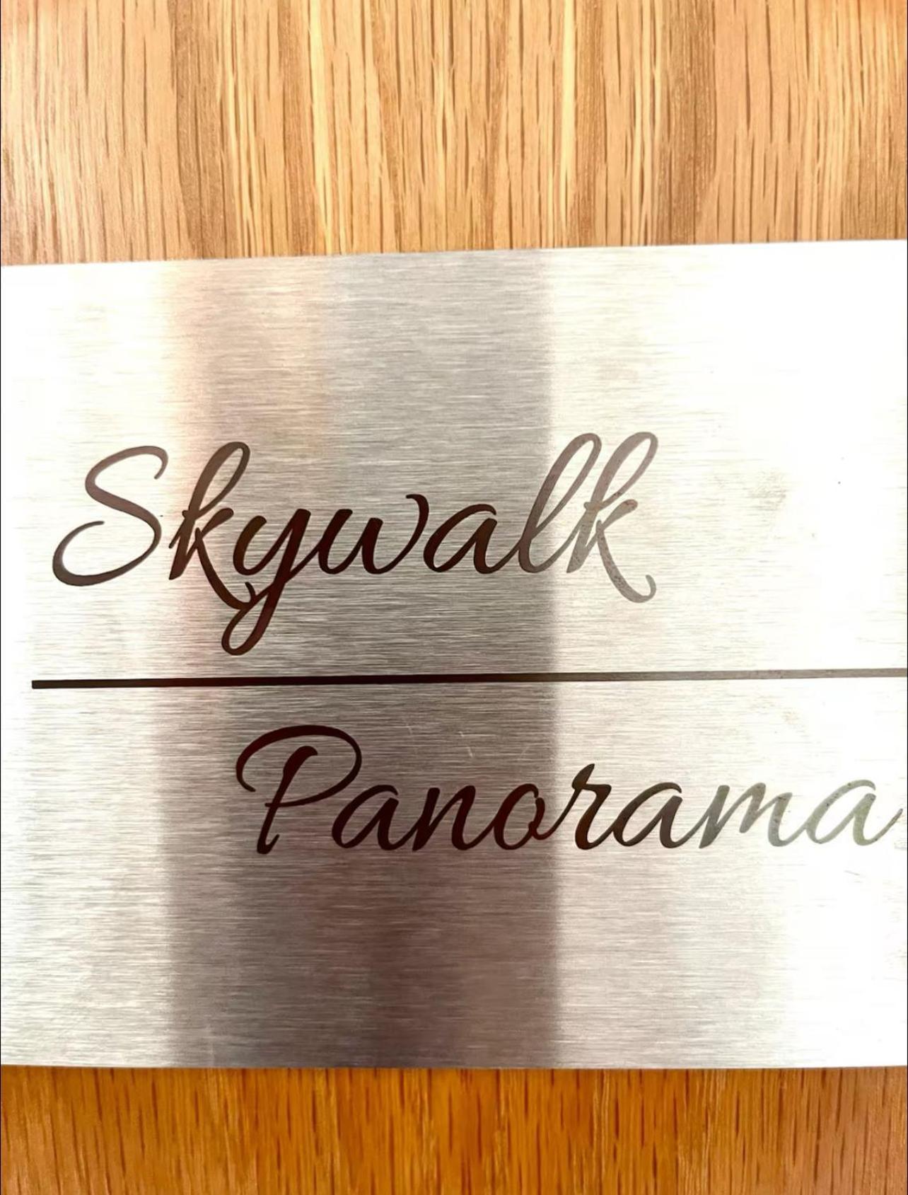 Gemuetliche Balkon-Oase Mit Blick Auf Skywalk Stryck Exterior foto